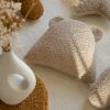 Coussin ours Biscuit molletonné Wigiwama Ambiance 5