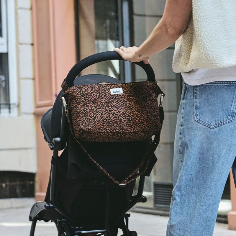Mini organisateur de poussette Léopard BEBEL Ambiance 3