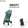 Poussette Compacte et Citadine Beezy 2026 Châssis Noir Stormy Blue Cybex Produit 3