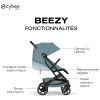 Poussette Compacte et Citadine Beezy 2026 Châssis Noir Stormy Blue Cybex Produit 4