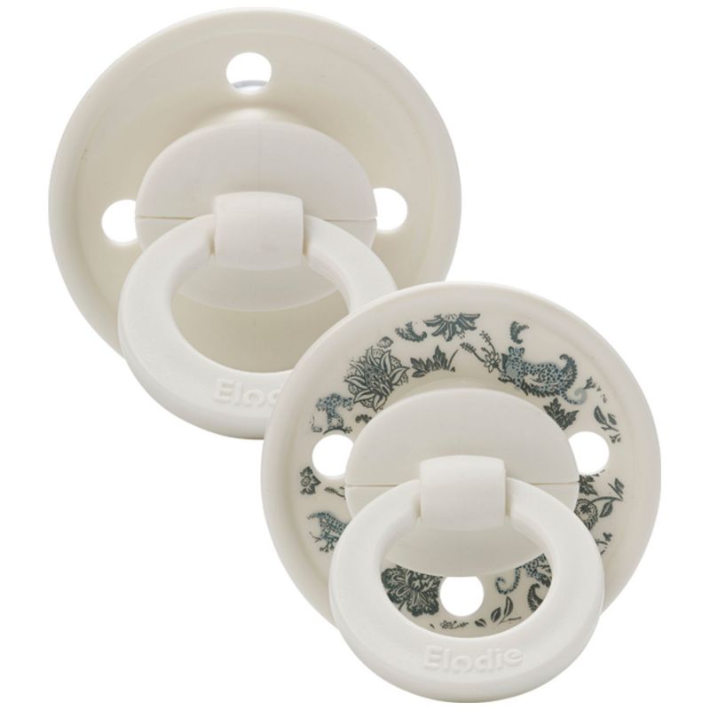 Lot de 2 sucettes Binky Garden Leo Toile (3 mois et +) Elodie Details Produit 1