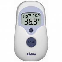 Mini thermomètre bébé infrarouge multifonctions Minéral  par Béaba