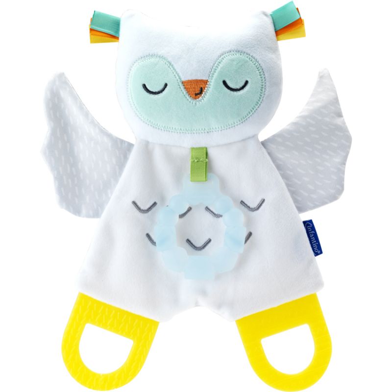 Doudou chouette sensorielle luminescente Infantino