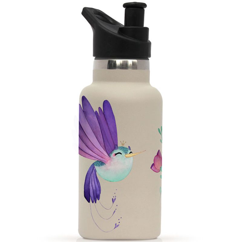 Gourde isotherme Colibri embout sport (350 ml) Gaëlle Duval
