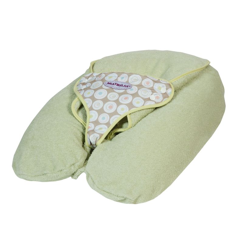 Coussin de maternité évolutif Multirelax vert amande (3 en 1)  Tinéo