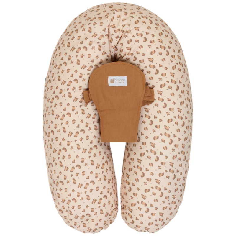 Coussin de grossesse Multirelax 3 en 1 jersey léopard Candide Produit 3