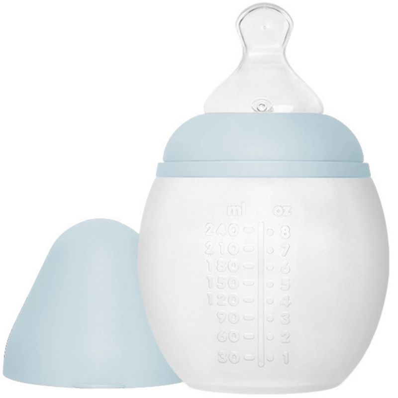 Biberon anti-colique en silicone Blue Sky (240ml) Elhée Produit 1