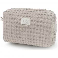 Trousse de toilette Camila Gofre Latte - Babyshower