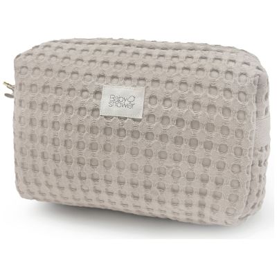 Trousse de toilette Camila Gofre Latte