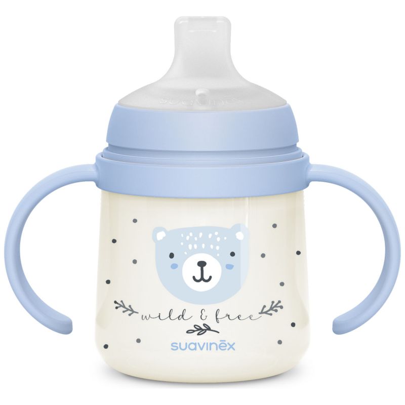 Biberon d'apprentissage Wild&Free Night and Day Bleu (150Ml) Suavinex Produit 5