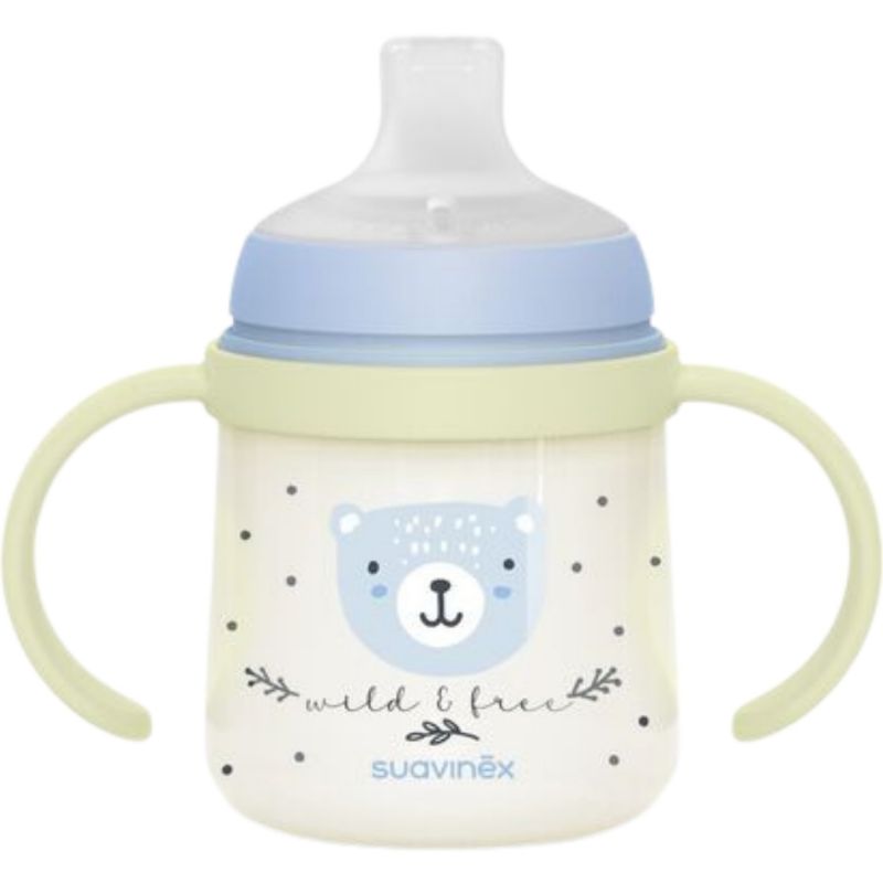 Biberon d'apprentissage Wild&Free Night and Day Bleu (150Ml) Suavinex Produit 6