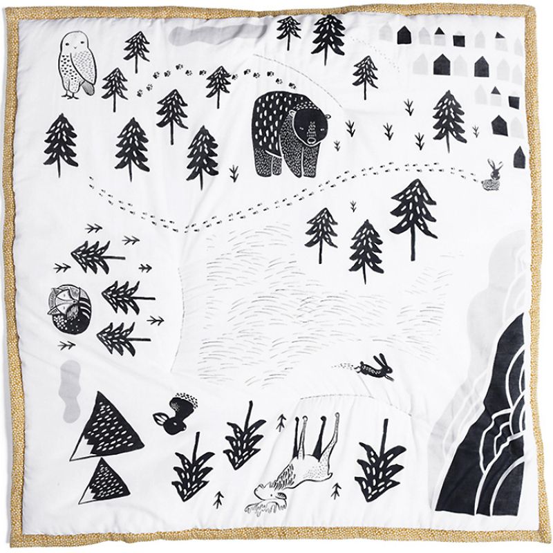 Tapis de jeu Explorateur (100 x 100 cm) Wee Gallery
