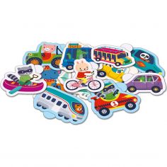 Ma pochette de 100 gommettes Transports