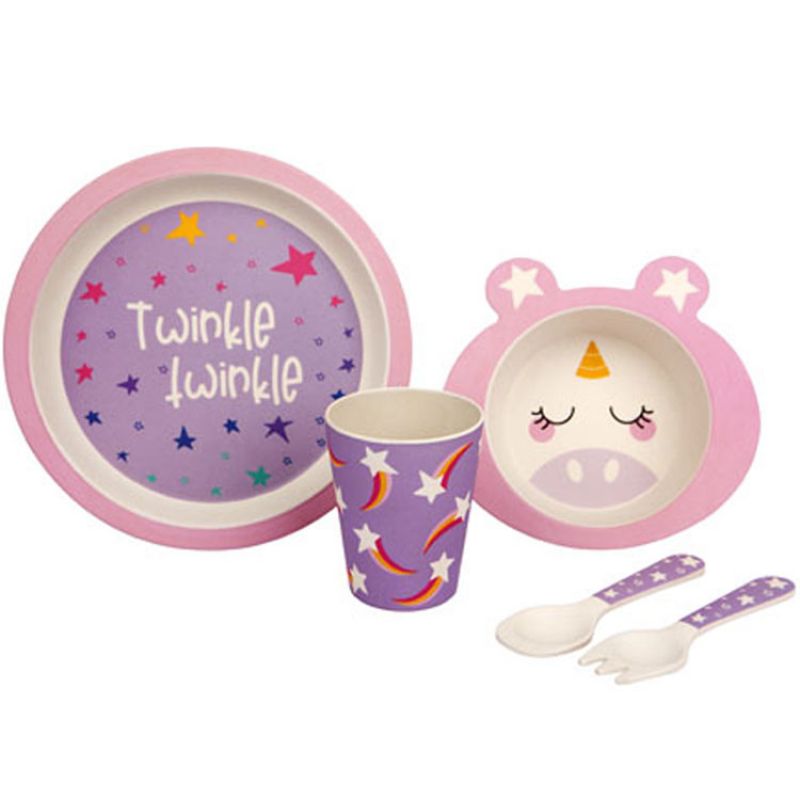 Coffret repas en bambou stardust (5 pièces) Sunnylife