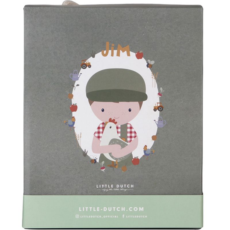 Poupée Jim ferme avec poule (35 cm) - Reconditionné Little Dutch Produit 6