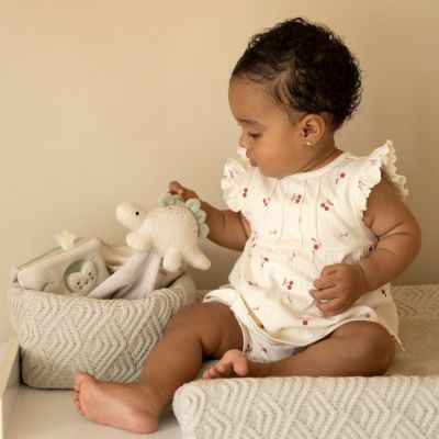 Doudou attache sucette Animals Laurel