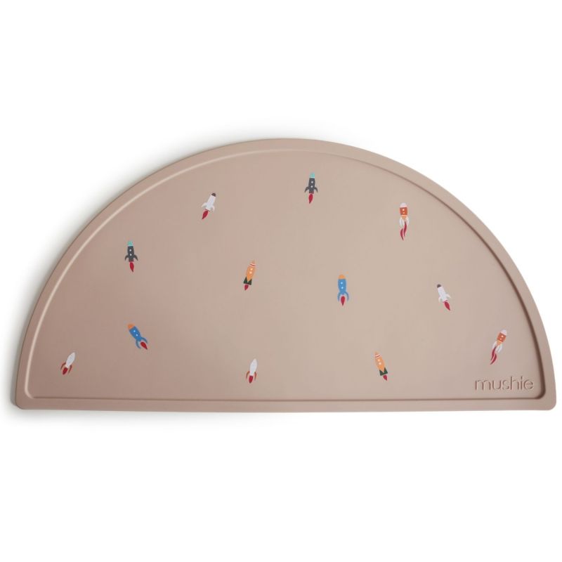 Set de table en silicone Rocket Mushie Produit 1