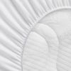 Alèse en coton bio blanc pour matelas de landau (72 x 33 cm)  par Kadolis