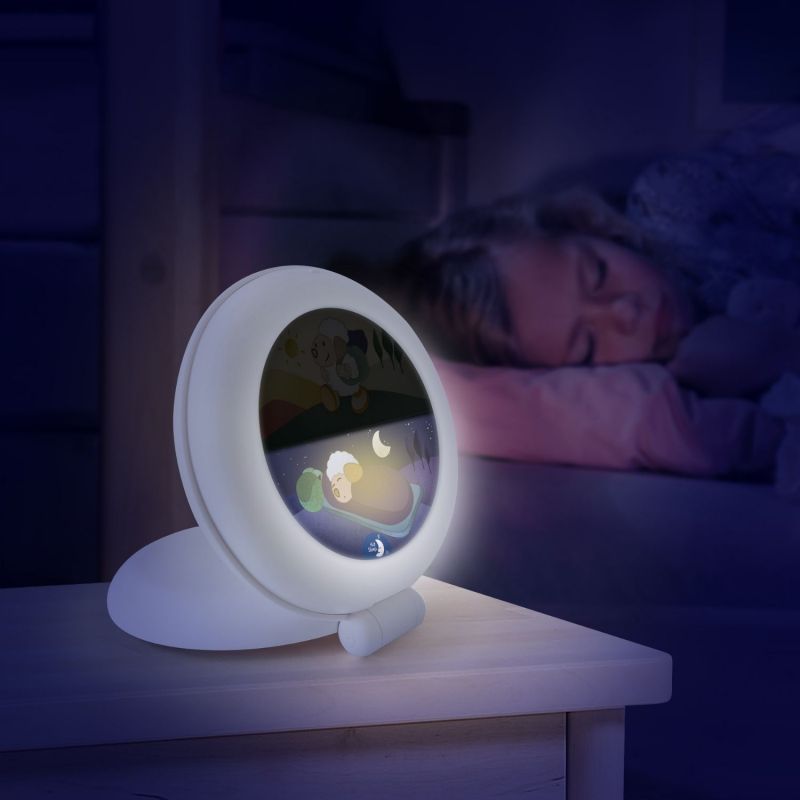 Veilleuse indicateur de réveil Kid'Sleep Globetrotter blanc - Reconditionné Pabobo Produit 2