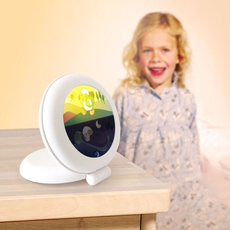 Veilleuse indicateur de réveil Kid'Sleep Globetrotter blanc - Reconditionné Pabobo Produit 7