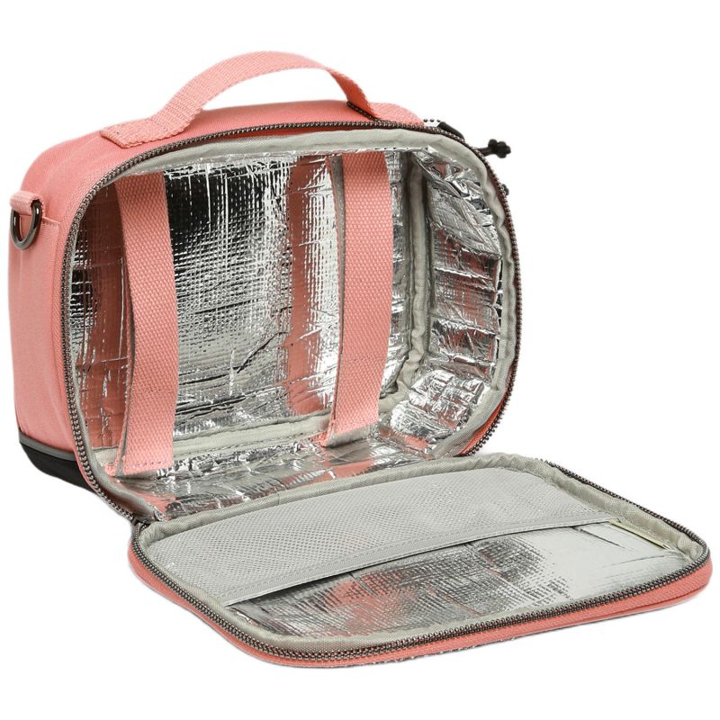 Sac isotherme Glossy Pink Caméléon Produit ouvert 4