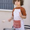 Tablier enfant en coton enduit Arc-en-ciel (3-6 ans) BB & Co Ambiance 2