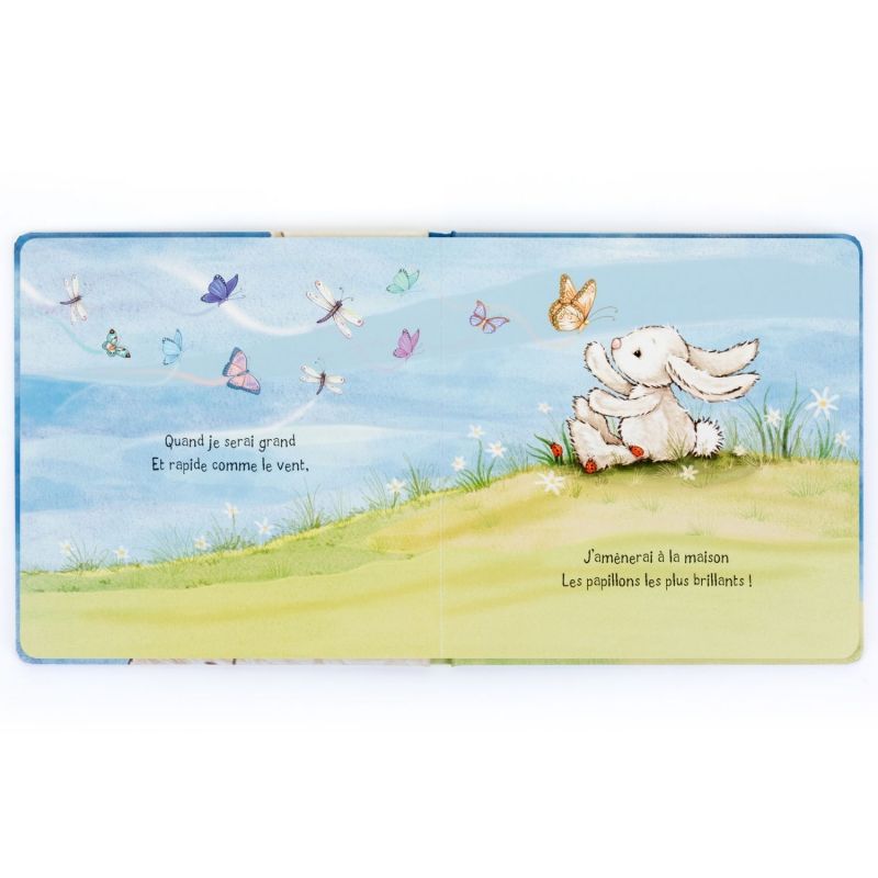 Livre Lapin timide veut grandir Jellycat Produit ouvert 2