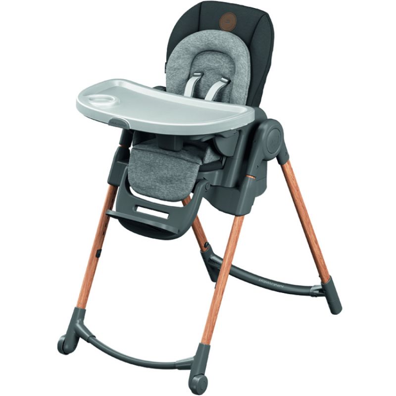 Chaise haute évolutive Minla Essential Graphite grise Maxi-Cosi