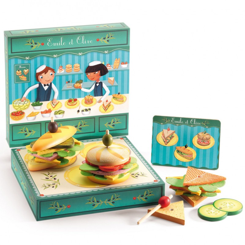 Coffret Emile et Olive Djeco
