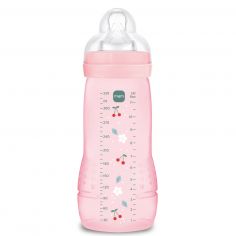 Biberon Easy Active 2ème âge Berry - Tétine débit X (330ml) - MAM
