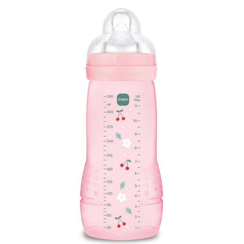 Biberon Easy Active 2ème âge Berry - Tétine débit X (330ml) MAM Produit 1