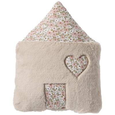 Coussin déco maison fausse fourrure angora Afternoon Tea BB & Co