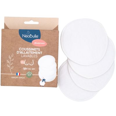 Lot de 4 coussinets d'allaitement lavables  par NeoBulle