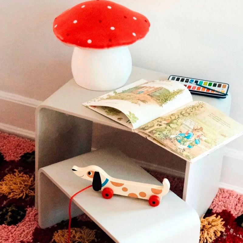 Grande lampe veilleuse champignon Rouge Egmont Toys Ambiance 6