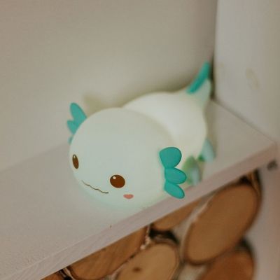Veilleuse rechargeable Axolotl Blue