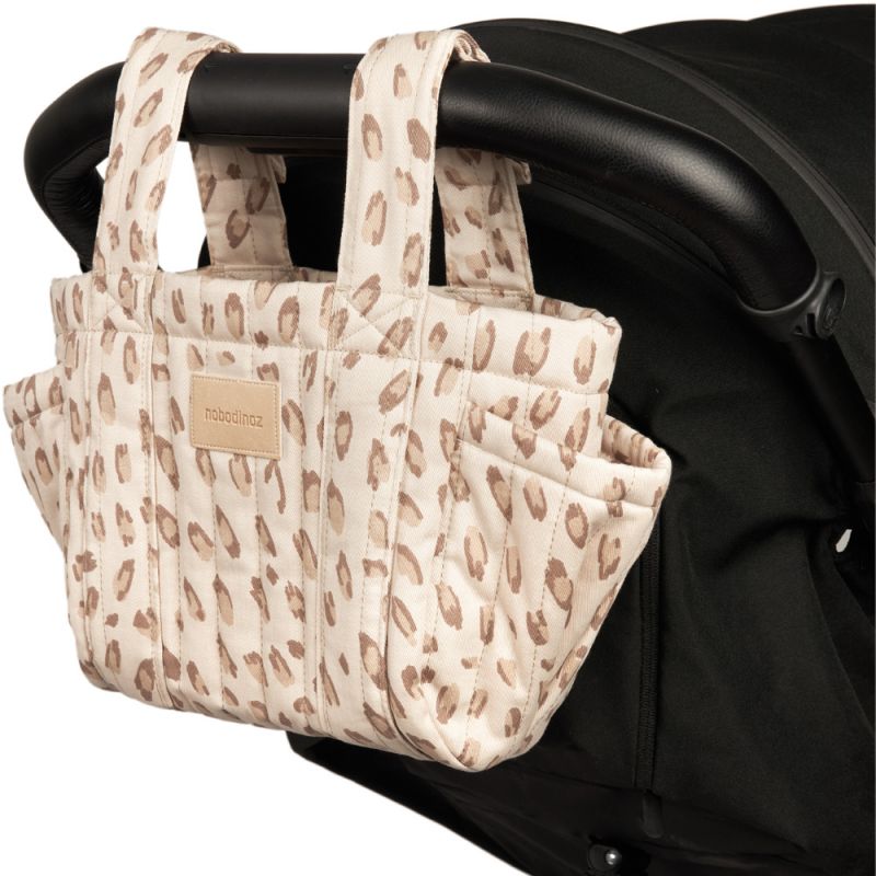 Sac à poussette Hyde Park Leonie Latte Nobodinoz Produit 2