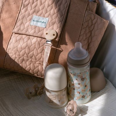 Biberon tétine SXPro M Wonderland Liberty rose (270 ml)