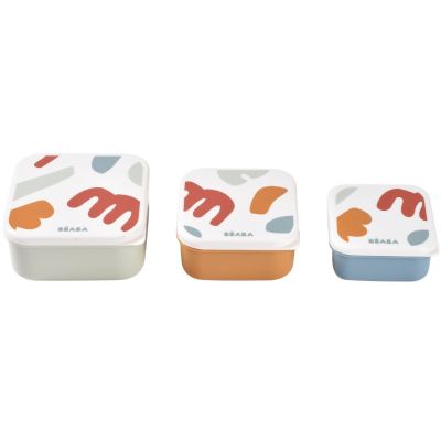 Set de 3 boîtes à goûter playful (0,5 L)