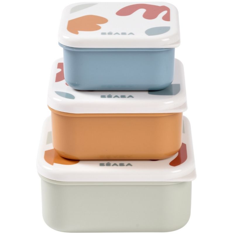 Set de 3 boîtes à goûter playful (0,5 L) Béaba Produit 3