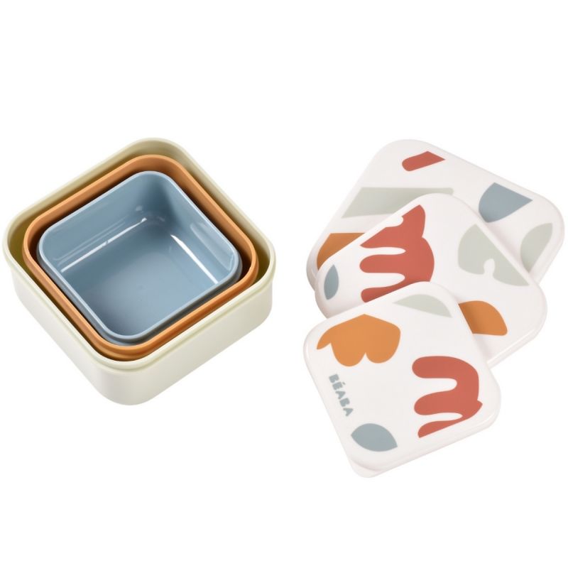 Set de 3 boîtes à goûter playful (0,5 L) Béaba Produit 5