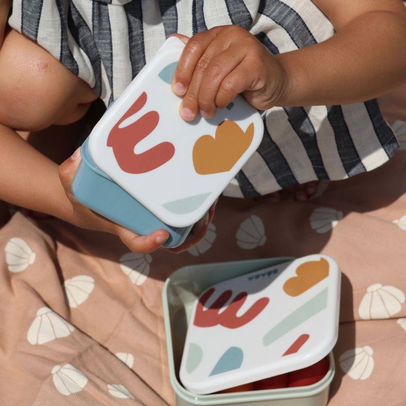 Set de 3 boîtes à goûter playful (0,5 L) Béaba Ambiance 7
