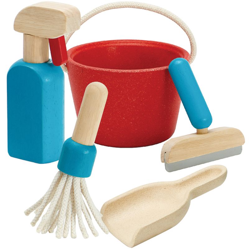 Kit de ménage en bois Plan Toys