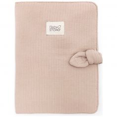 Protège carnet de santé Knot Feel Blush - Babyshower