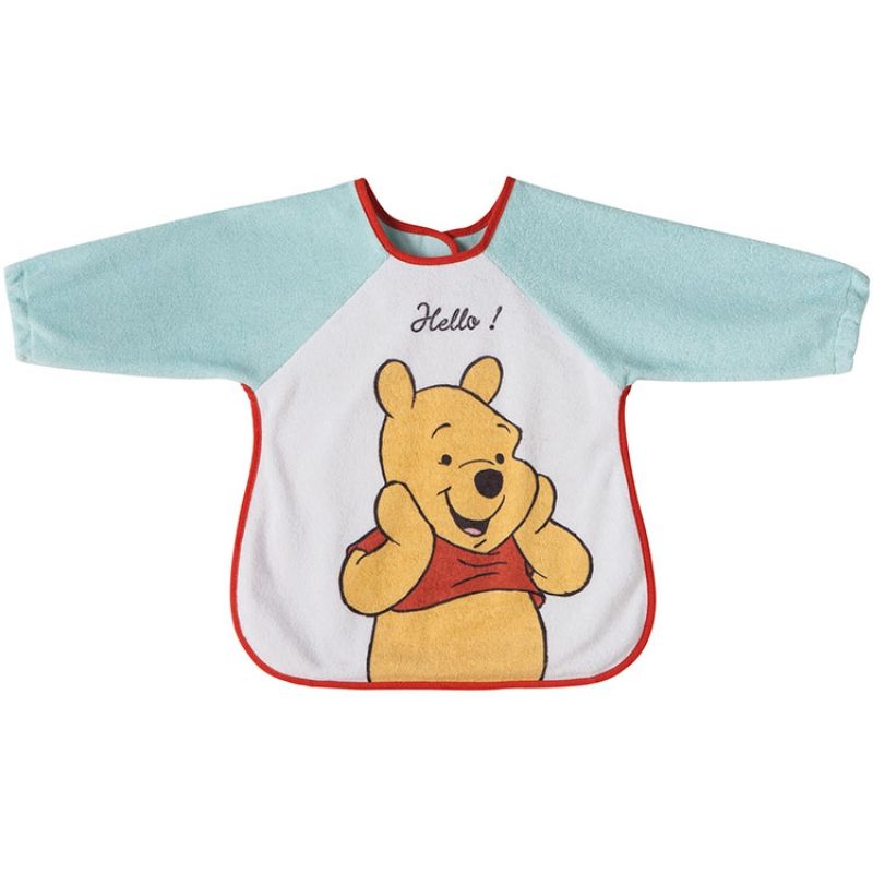 Bavoir tablier à manches Winnie Hello Babycalin