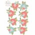 Stickers muraux Fleurs rose et bleu - Love Maé Stickers muraux Fleurs rose et bleu - Love Maé