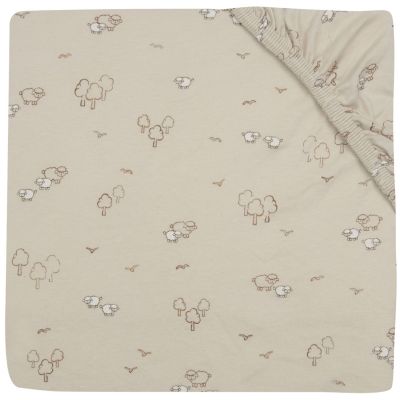 Drap housse en jersey Woolly (60 x 120 cm) Jollein