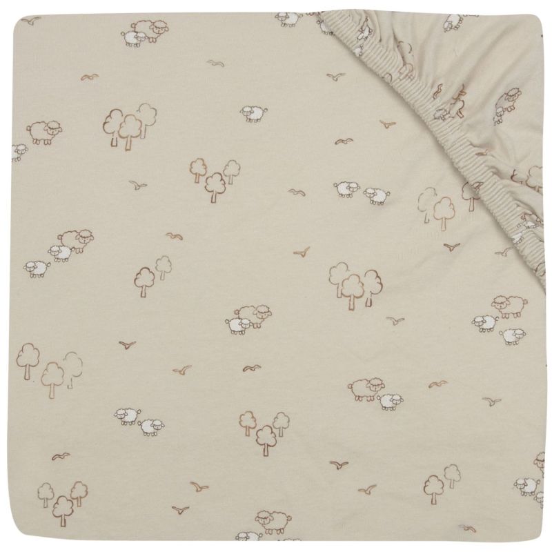 Drap housse en jersey Woolly (60 x 120 cm) Jollein Produit 1