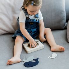 Puzzle en bois Baleine (6 pièces)