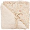 Couverture Luxe fausse fourrure angora ivoire et jardin enchanté (70x100 cm) BB & Co Produit 1