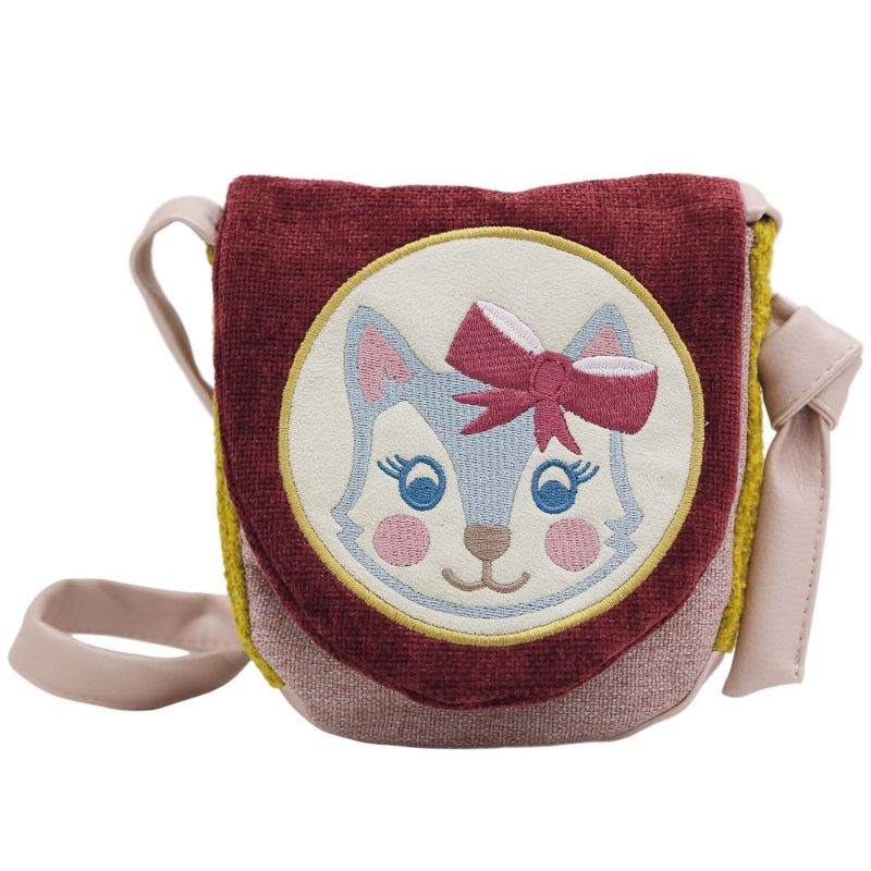 Sac bandoulière enfant Tchikis 3 Mme Chat L'oiseau bateau Produit 1